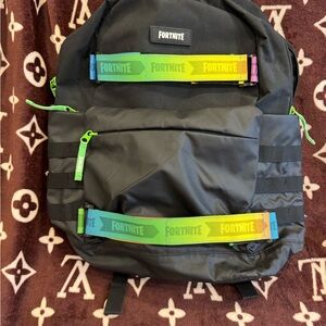 Fortnite Kids Backpack with Rainbow Straps